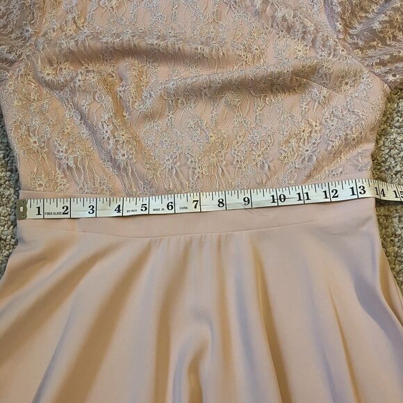 NWT JJs House Womens Dress Size S Pink Feminine Romantic Ballerina Lace - Picture 8 of 9
